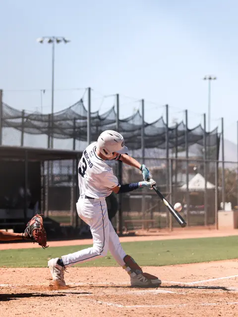 GBG Colorado 2029 batter making contact at the plate